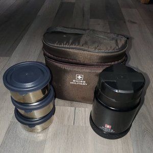 XP⚡ Swiss Military Lunch/Snack Set